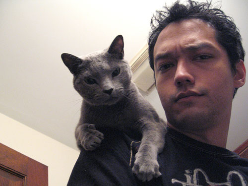 Robert Hodgin + cat