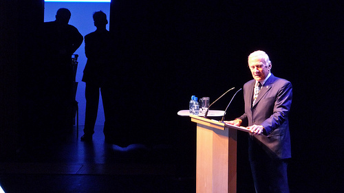 Buzz Aldrin at the Royal Festival Hall