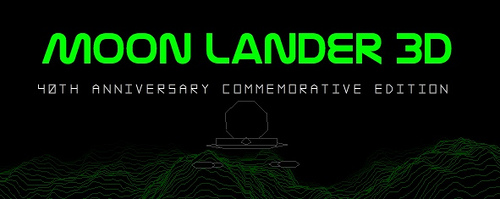 MoonLander3D Apollo 11 40th anniversary edition
