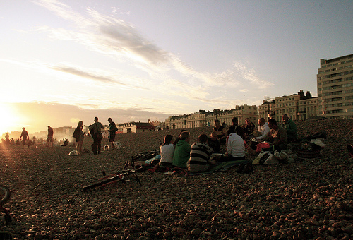 Brighton beach