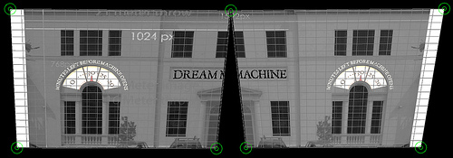 Processing Keystone library amended for multiple projectors